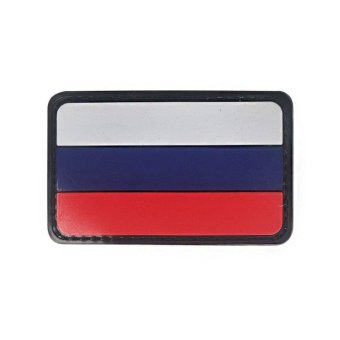 Naszywka z flagą Rosji PCV