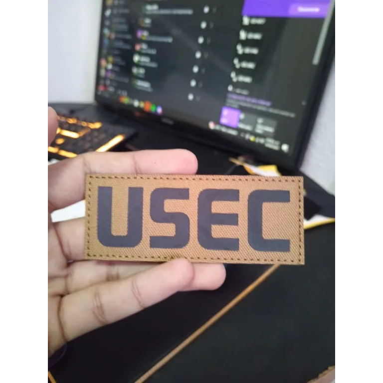 Haftowana naszywka Escape from Tarkov BEAR photo review