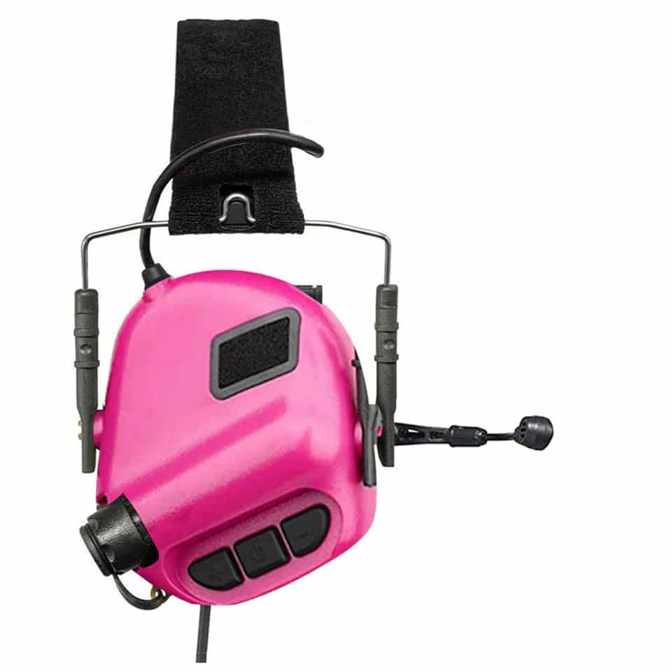 Taktyczne aktywne słuchawki strzeleckie M32 z mikrofonem - obrazek 13