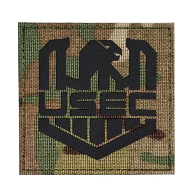 Naszywka Escape from Tarkov USEC odblaskowa haftowana