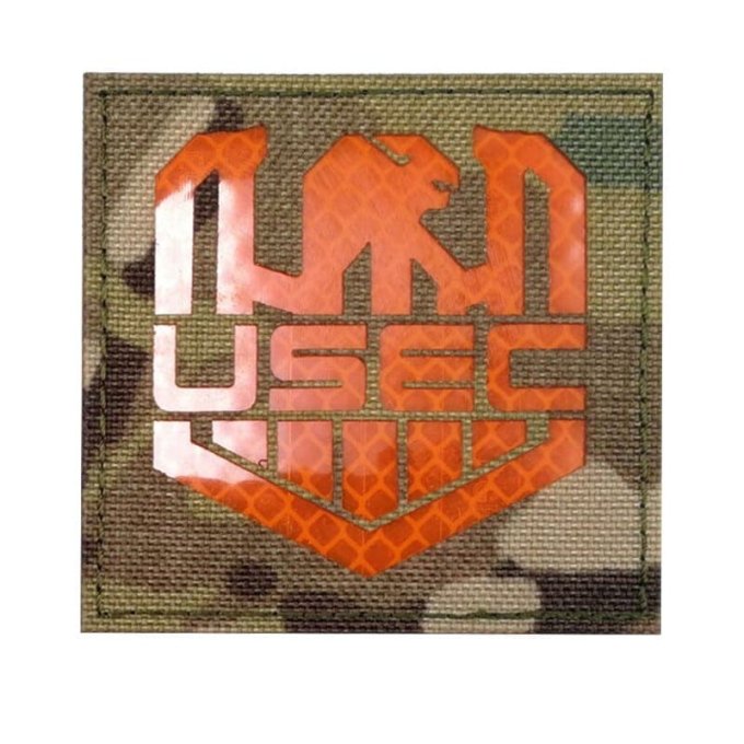 Naszywka Escape from Tarkov USEC odblaskowa haftowana - obrazek 3
