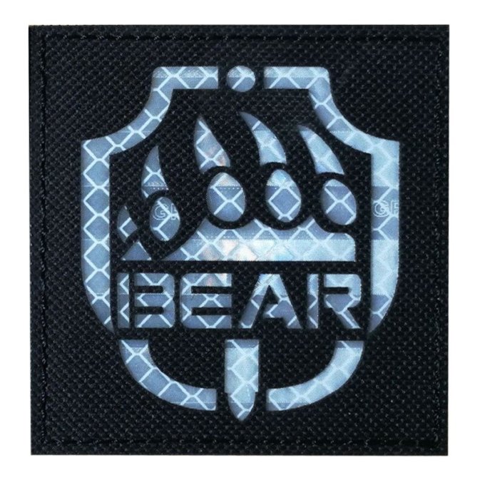 Naszywka Escape from Tarkov Bear – odblaskowa, haftowana - obrazek 2