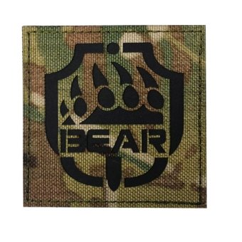 Naszywka Escape from Tarkov Bear – odblaskowa, haftowana
