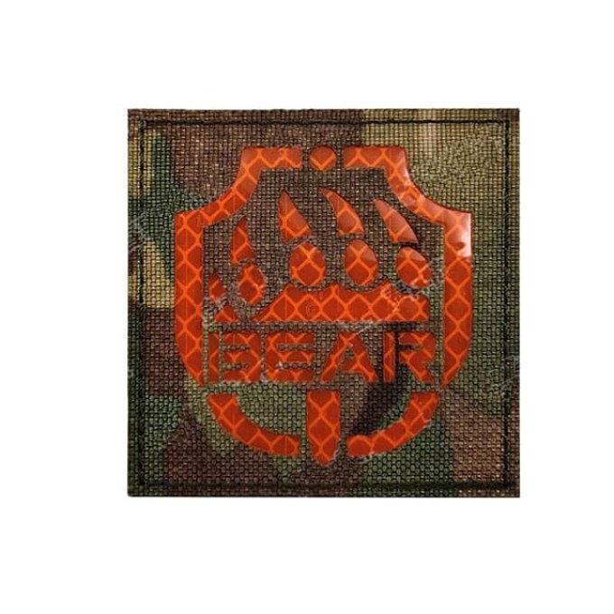 Naszywka Escape from Tarkov Bear – odblaskowa, haftowana - obrazek 3