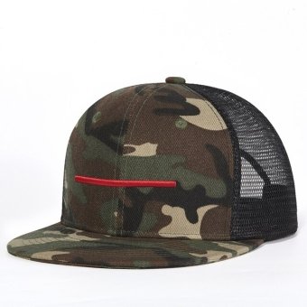 Czapka snapback moro Woodland Red Line