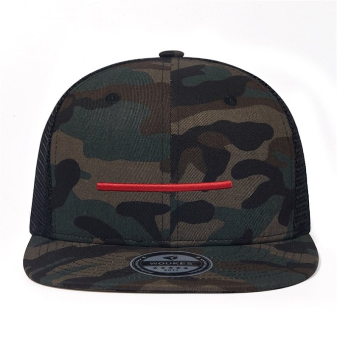 Snapback moro Red Line Asian Woodland - obrazek 2