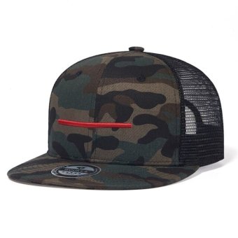 Snapback moro Red Line Asian Woodland
