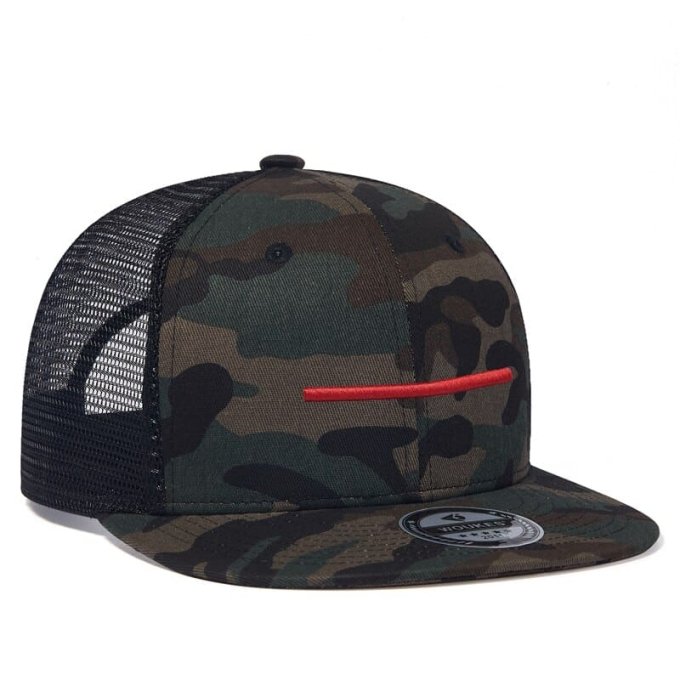 Snapback moro Red Line Asian Woodland - obrazek 3