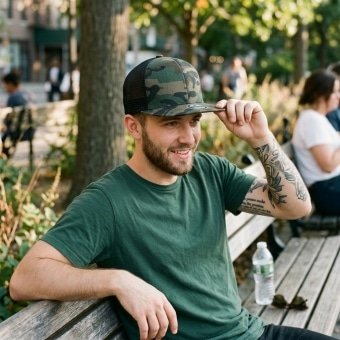 Camo Snapback  Original – Woodland