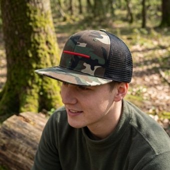 Camo Snapback Red Line – Woodland