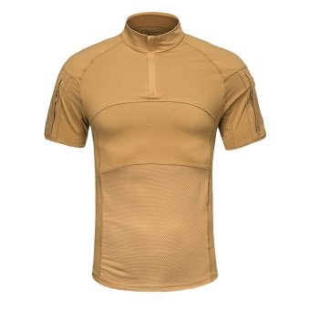 Koszulka taktyczna z krótkim rękawem 1/4 zip „Cooler”