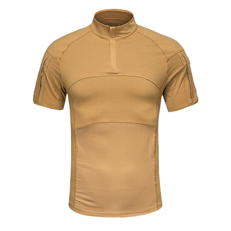 Koszulka taktyczna z krótkim rękawem 1/4 zip „Cooler”