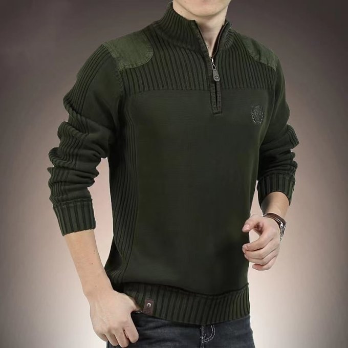 Bluza taktyczna Army z zamkiem 1/4 - obrazek 2