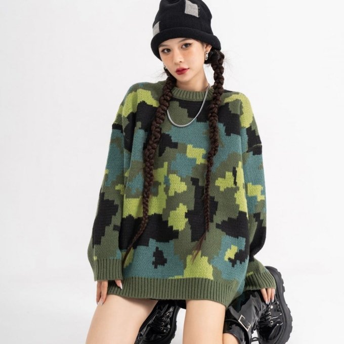 Sweter moro Y2K - obrazek 2