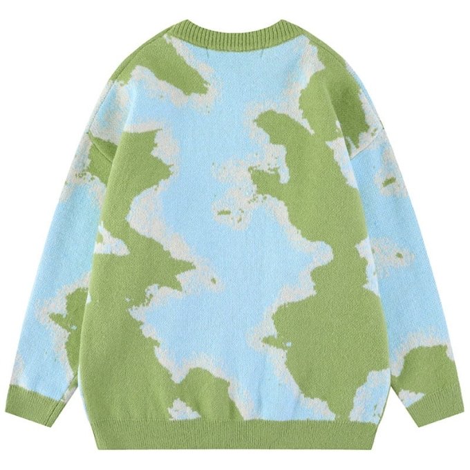 Modny sweter moro Bangouluo - obrazek 2