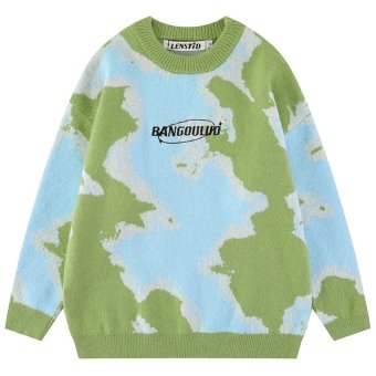 Modny sweter moro Bangouluo