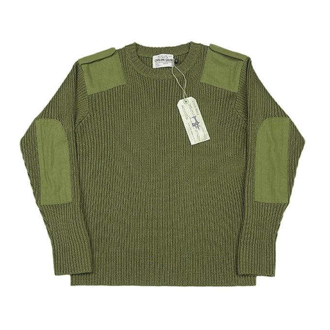 Sweter Commando z pagonami USMC