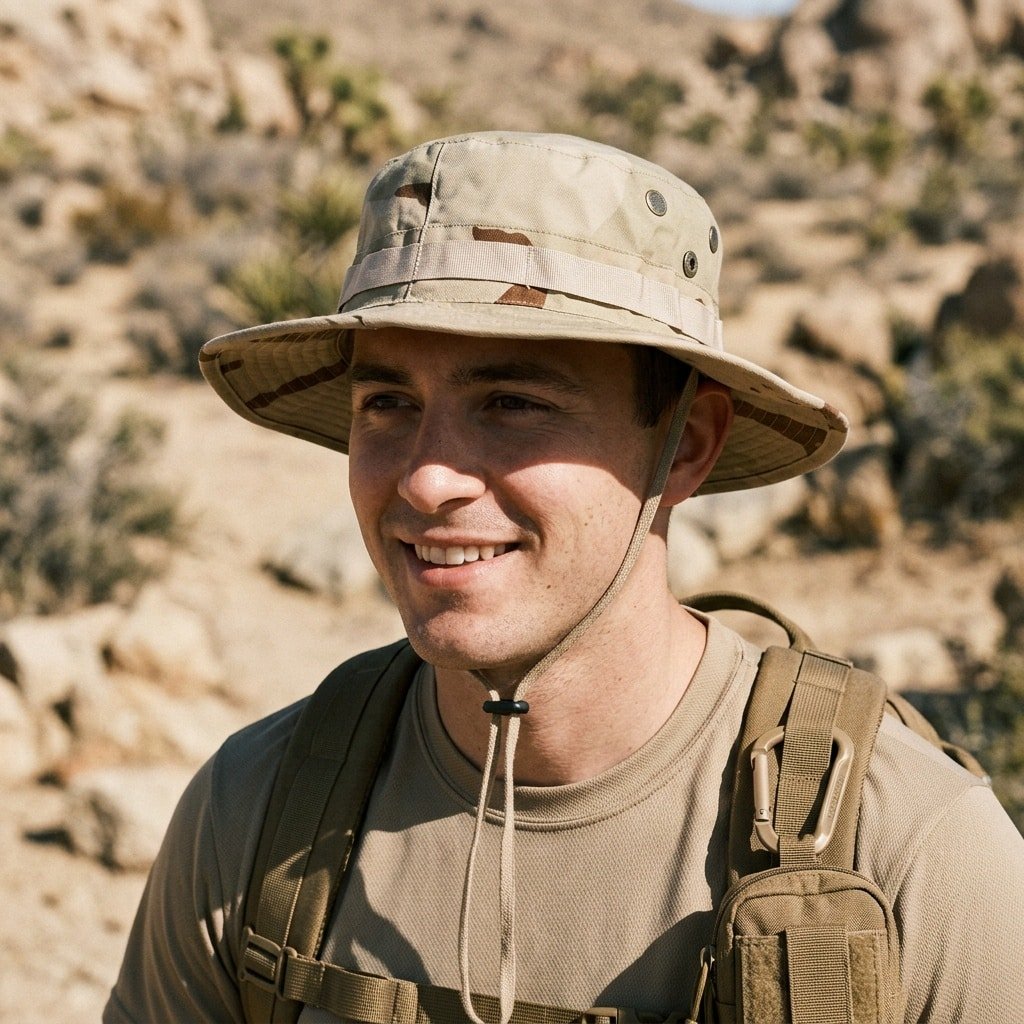 3 color desert boonie hat “Scout R5”