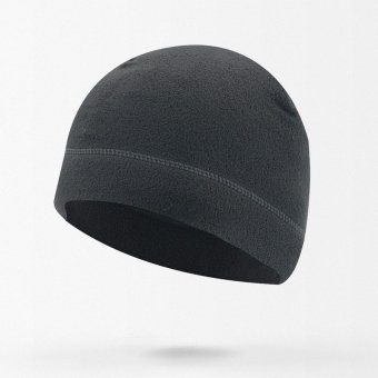 Szara czapka polarowa
