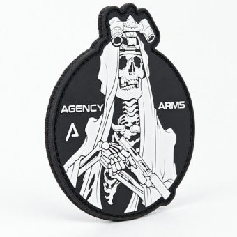 Agency arms patch Skull