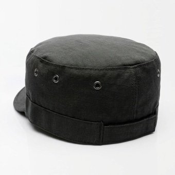Black patrol cap