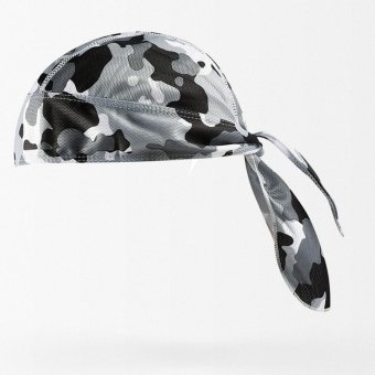Bandana taktyczna w szarym kamuflażu