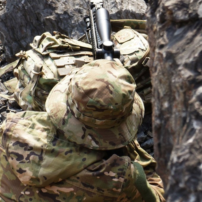 Kapelusz boonie M45 Multicam - obrazek 3