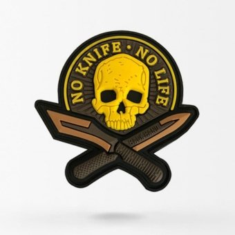 Naszywka No Knife No Life