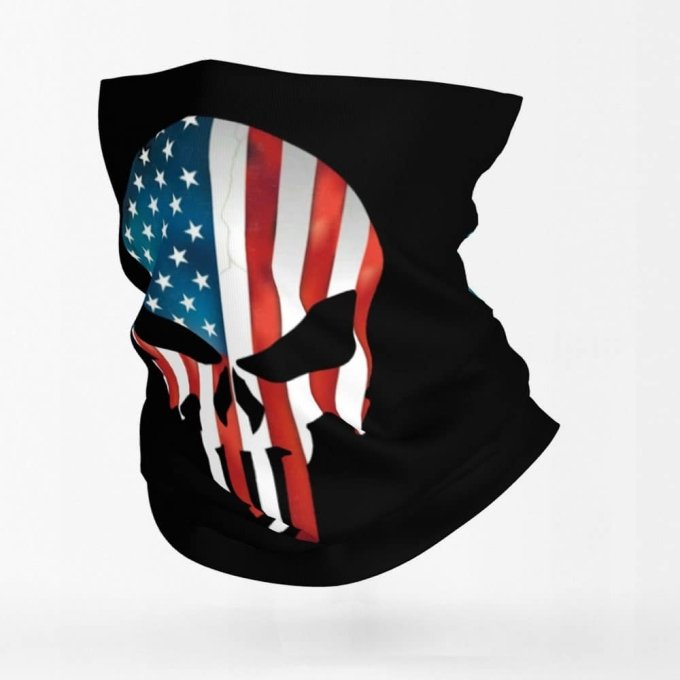 Taktyczny komin na szyję Punisher - obrazek 2