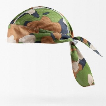 Bandana w kamuflażu Woodland