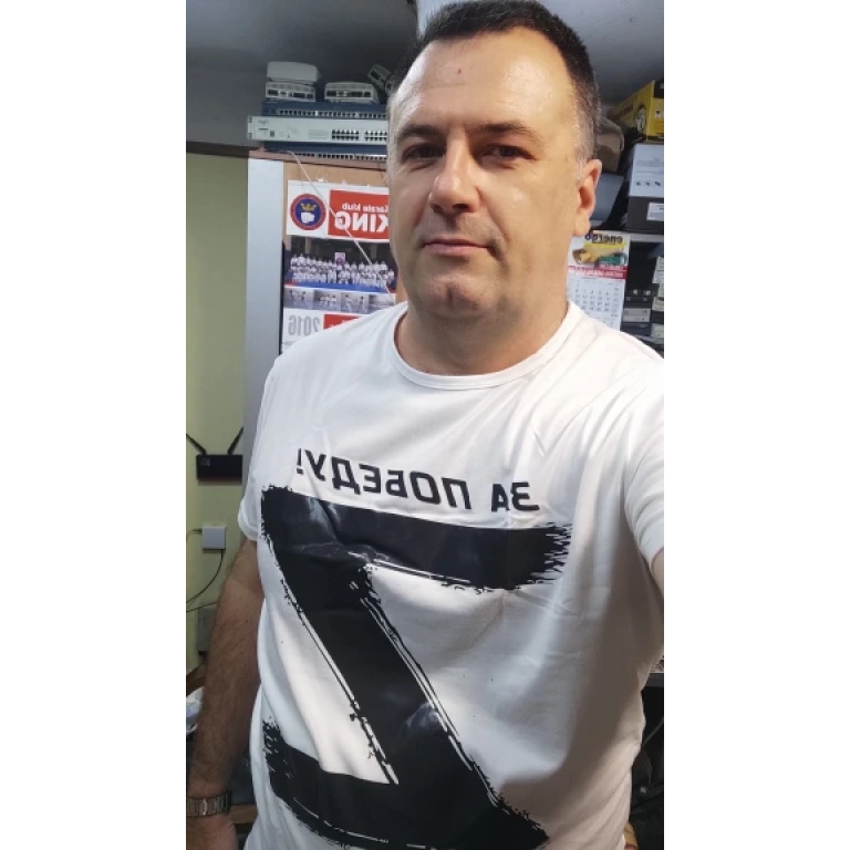 Rosyjska koszulka z symbolem Z photo review