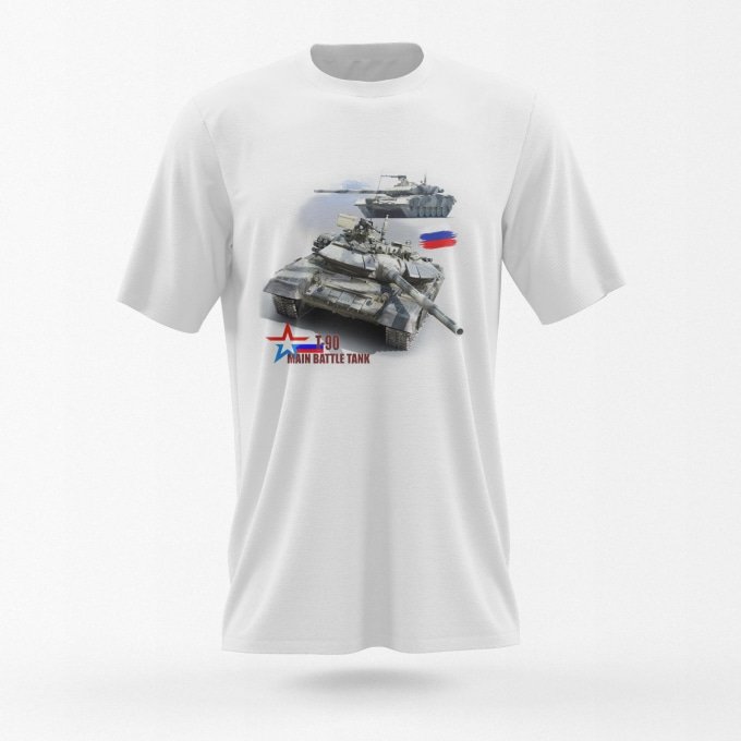 Koszulka z czołgiem T-90