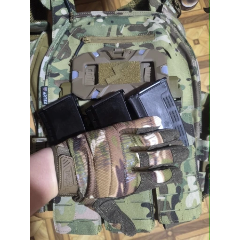 Taktyczne rękawice strzeleckie Precision photo review