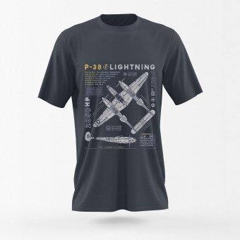 Koszulka P-38 Lightning