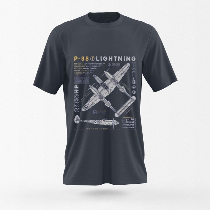 Koszulka P-38 Lightning