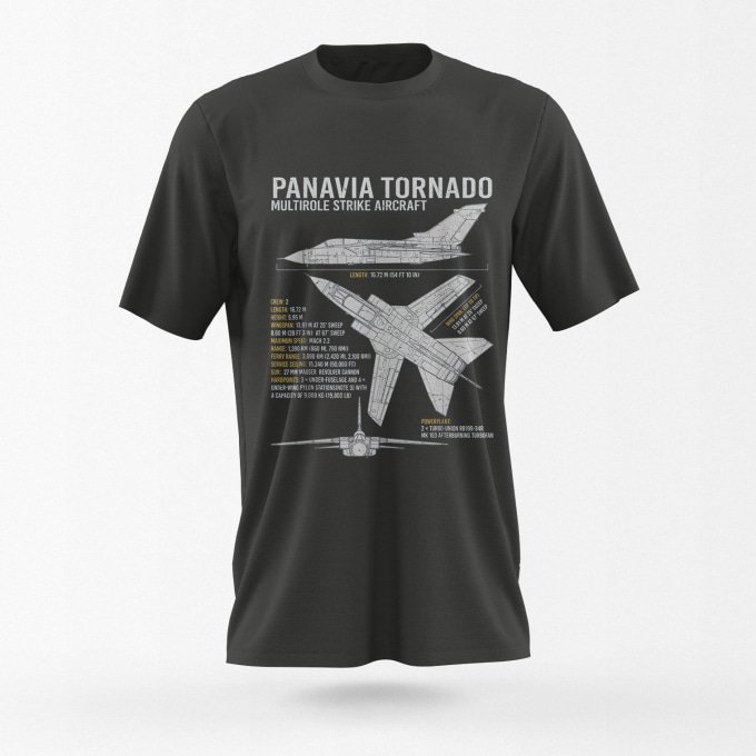 Koszulka z odrzutowcem Tornado