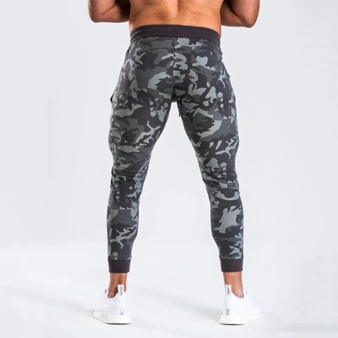 Spodnie joggery moro Urban Fit - obrazek 2