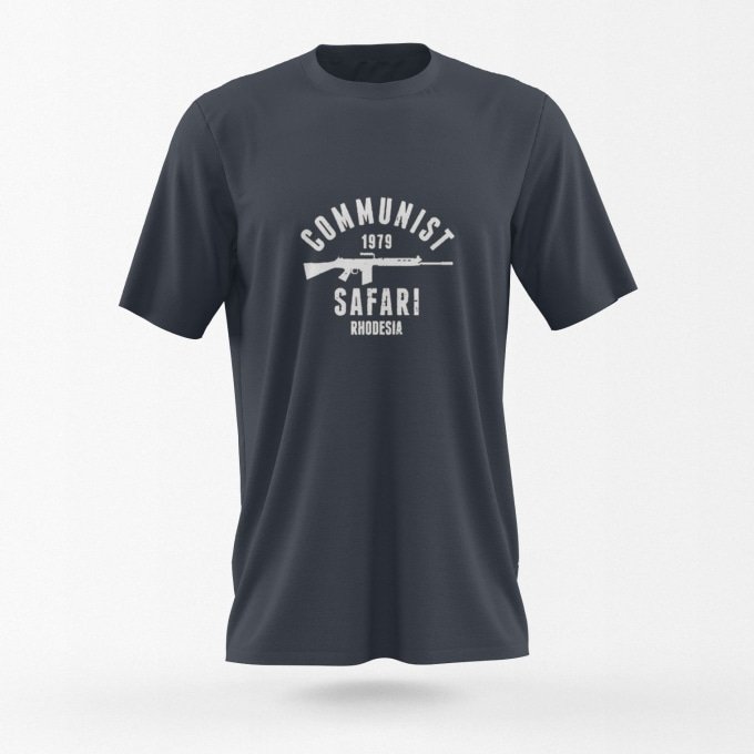 Koszulka Communist Safari Rhodesia - obrazek 2