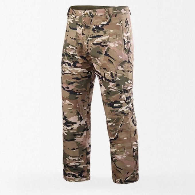 Taktyczne wodoodporne spodnie softshell Multicam - obrazek 2