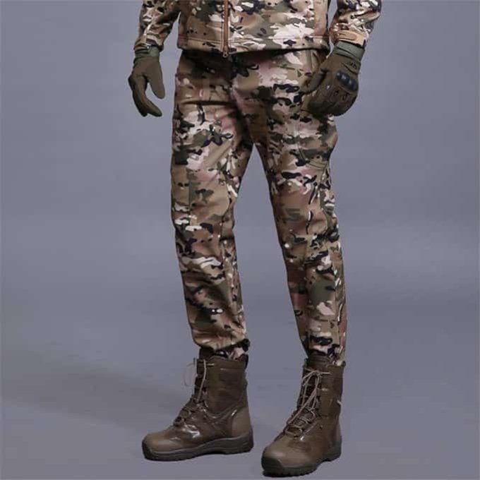 Taktyczne wodoodporne spodnie softshell Multicam - obrazek 4