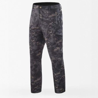 Wodoodporne spodnie softshellowe Multicam Black