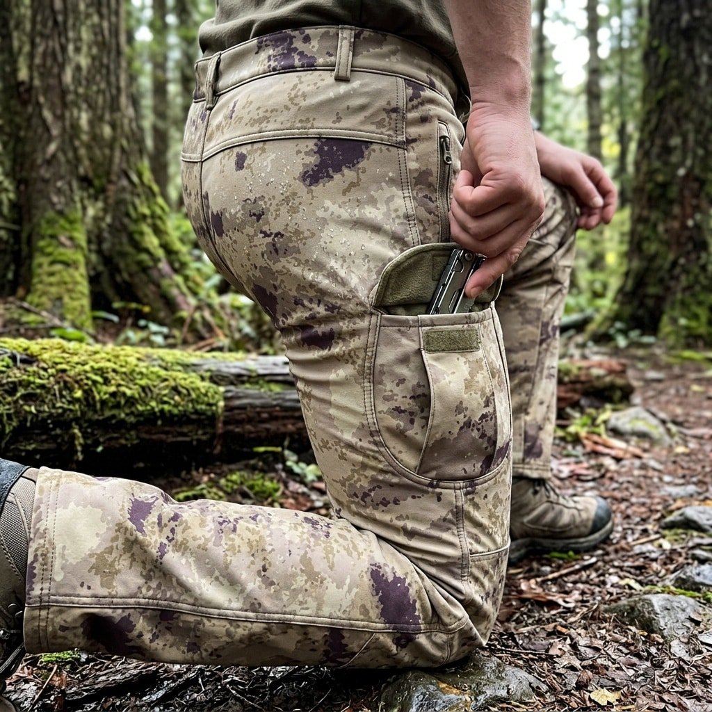 Waterproof softshell pants – Atacs AU
