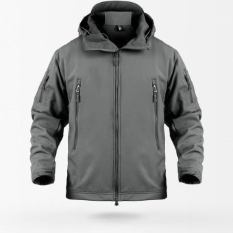 Taktyczna kurtka softshell szara „Veter”