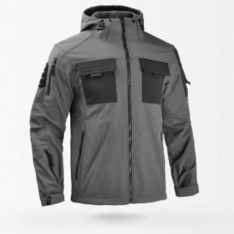 Military softshell jacket