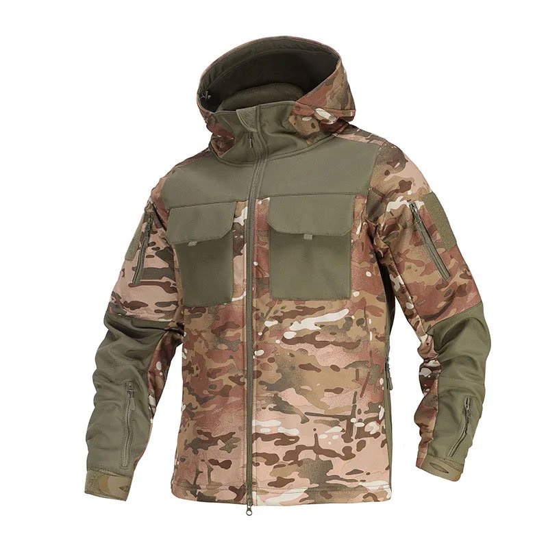 Kurtka softshell Tough z kieszeniami na piersi - obrazek 6