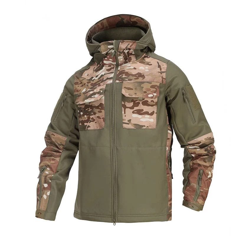 Kurtka softshell Tough z kieszeniami na piersi - obrazek 7