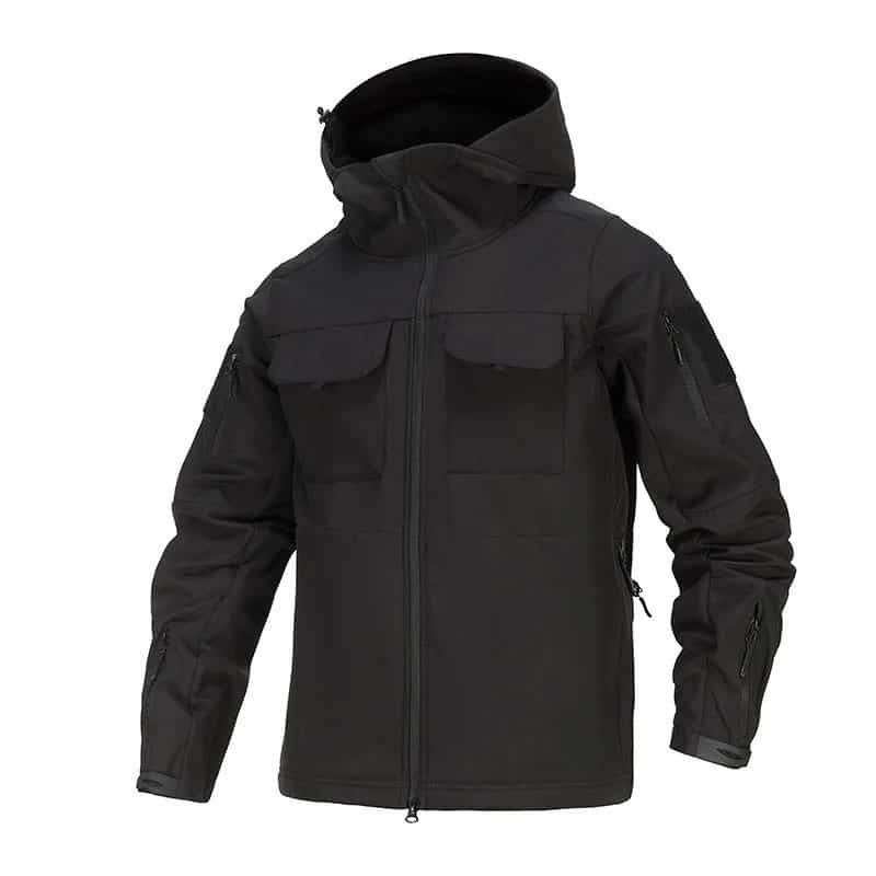 Kurtka softshell Tough z kieszeniami na piersi - obrazek 5