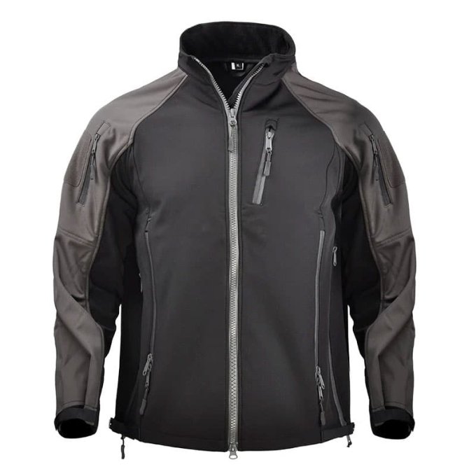 Dwukolorowa kurtka softshell „Wild” - obrazek 4