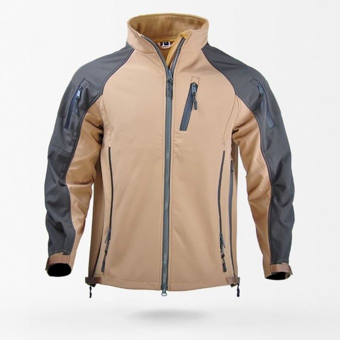 Dwukolorowa kurtka softshell „Wild”