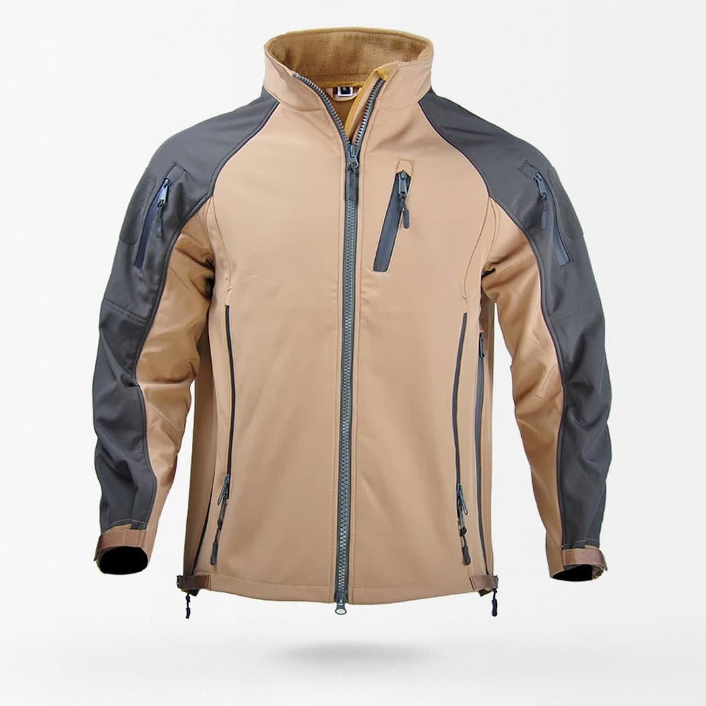 Dwukolorowa kurtka softshell „Wild”